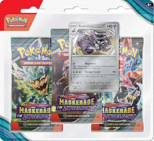 Pokémon - Twilight Masquerade - Blister of 3 [DEU]