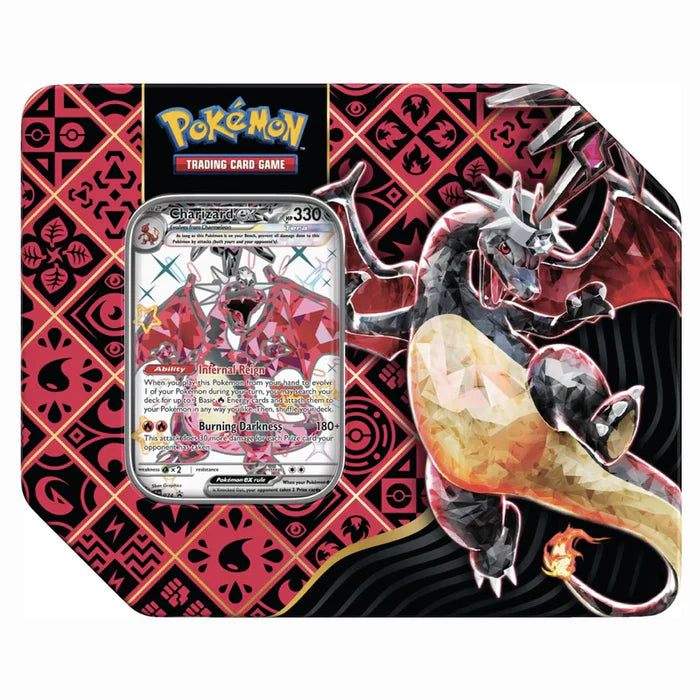 Pokémon - Paldeas Schicksale: Tera Glurak ex Tin-Box (US Version) [EN]